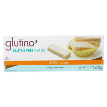 Glutino Wafer Bites - Lemon - Case of 12 - 7.1 oz.