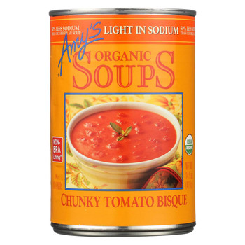 Amy's - Organic Chunky Tomato Soup - Case of 12 - 14.5 oz Amy's - Organic Chunky Tomato Soup - Case of 12 - 14.5 oz