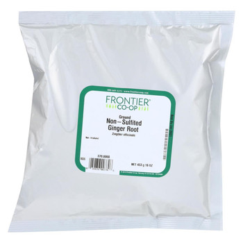 Frontier Herb Ginger Root - Powder - Ground - Bulk - 1 lb