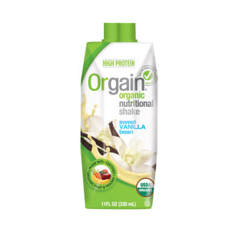 Orgain Organic Nutritional Shakes - Sweet Vanilla Bean - 11 Fl oz.