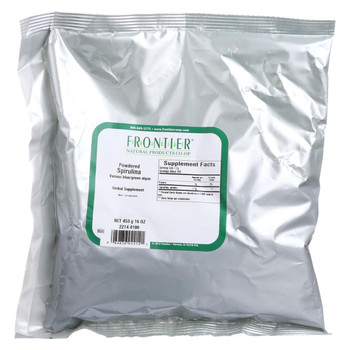 Frontier Herb Spirulina Powder - Single Bulk Item - 1LB Frontier Herb Spirulina Powder - Single Bulk Item - 1LB