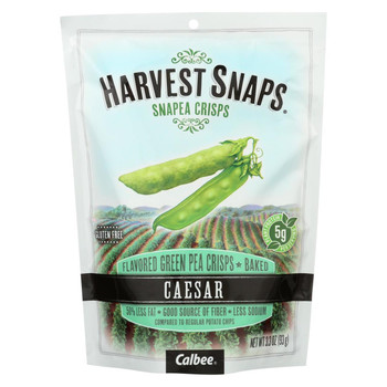 Calbee Snapea Crisp - Snapea Crisps - Caesar - Case of 12 - 3.3 oz