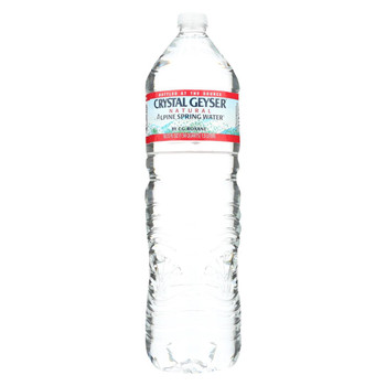 Crystal Geyser Alpine Spring Water - Case of 12 - 50.7 Fl oz.