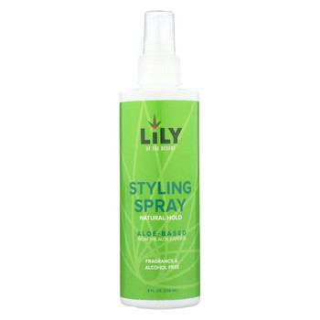 Lily of the Desert - Styling Spray Natural Hold - Case of 1 - 8 fl oz.