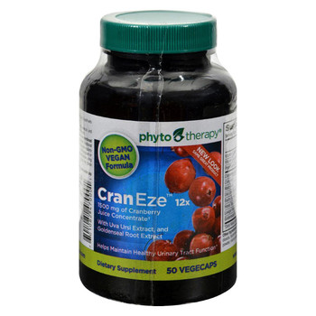 Phyto-Therapy Vegetarian Cran Eze - 50 Softgels