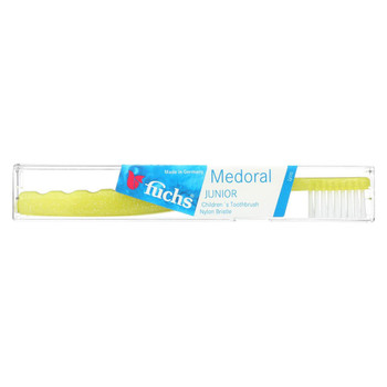 Fuchs Children's Soft Medoral Junior Nylon Bristle Toothbrush - 1 Toothbrush - Case of 10 Fuchs Children's Soft Medoral Junior Nylon Bristle Toothbrush - 1 Toothbrush - Case of 10