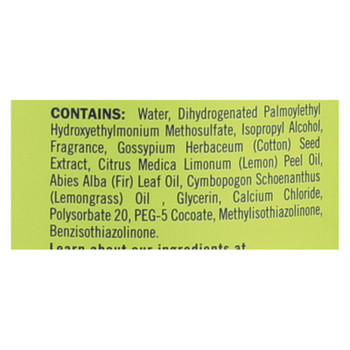 Mrs. Meyer's Clean Day - Fabric Softener - Lemon Verbena - Case of 6 - 32 oz Mrs. Meyer's Clean Day - Fabric Softener - Lemon Verbena - Case of 6 - 32 oz