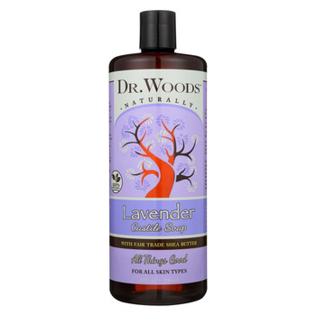 Dr. Woods Shea Vision Soothing Lavender Castile Soap - 32 oz Dr. Woods Shea Vision Soothing Lavender Castile Soap - 32 oz