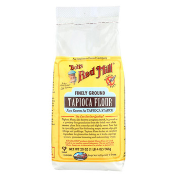 Bob's Red Mill Finely Ground Tapioca Flour - 20 oz - Case of 4