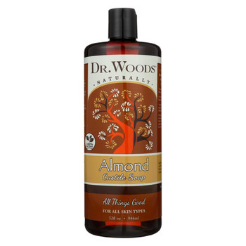 Dr. Woods Pure Castile Soap Almond - 32 fl oz Dr. Woods Pure Castile Soap Almond - 32 fl oz