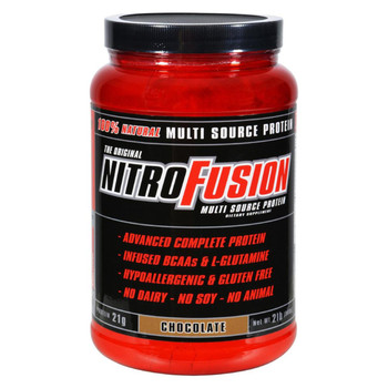 Nitro Fusion Multi-Source Protein Formula Chocolate - 2 lbs