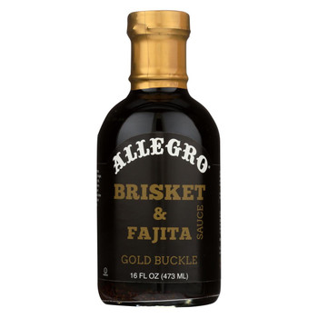 Allegro - Gold Buckle Brisket Sauce - Case of 6 - 16 oz Allegro - Gold Buckle Brisket Sauce - Case of 6 - 16 oz