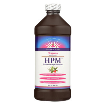 Heritage Products HPM Hydrogen Peroxide Mouthwash - 16 fl oz