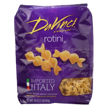 DaVinci - Rotini Pasta - Case of 12 - 1 lb. DaVinci - Rotini Pasta - Case of 12 - 1 lb.