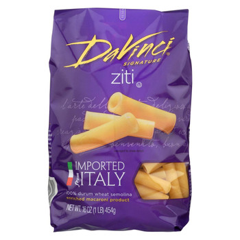 DaVinci - Cut Ziti Pasta - Case of 12 - 1 lb.