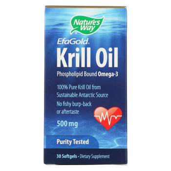 Nature's Way - EfaGold Krill Oil - 30 Softgels Nature's Way - EfaGold Krill Oil - 30 Softgels