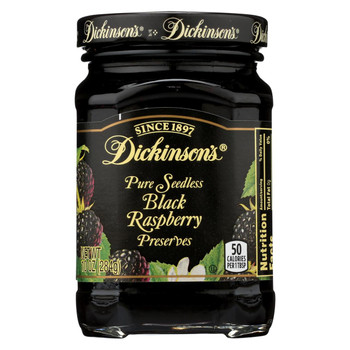 Dickinson - Preserves Blk Rasp Sdls - CS of 6-10 OZ Dickinson - Preserves Blk Rasp Sdls - CS of 6-10 OZ