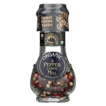 Drogheria and Alimentari Spice Mill - Organic 4 Seasons Peppercorns - 1.24 oz - Case of 6 Drogheria and Alimentari Spice Mill - Organic 4 Seasons Peppercorns - 1.24 oz - Case of 6