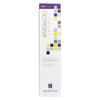 Andalou Naturals Cleansing Milk for Dry Sensitive Skin Apricot Probiotic - 6 fl oz Andalou Naturals Cleansing Milk for Dry Sensitive Skin Apricot Probiotic - 6 fl oz