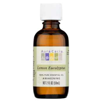 Aura Cacia - Essential Oil Lemon Eucalyptus - 2 fl oz