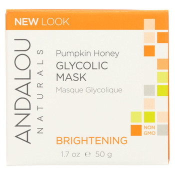 Andalou Naturals Glycolic Brightening Mask Pumpkin Honey - 1.7 fl oz Andalou Naturals Glycolic Brightening Mask Pumpkin Honey - 1.7 fl oz