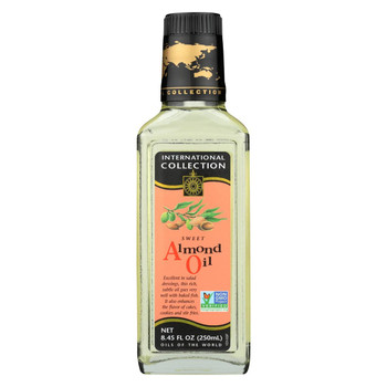 International Collection Almond Oil - Sweet - Case of 6 - 8.45 Fl oz. International Collection Almond Oil - Sweet - Case of 6 - 8.45 Fl oz.