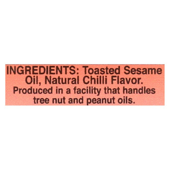 International Collection Sesame Oil - Fiery Toasted - Case of 6 - 8.45 Fl oz.