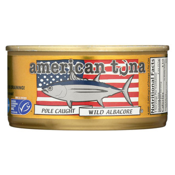 American Tuna - Canned Tuna - Salt - Case Of 24 - 6 Oz