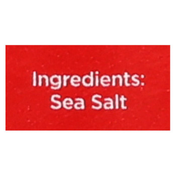 La Baleine Sea Salt Sea Salt - Coarse - 26.5 oz - 1 each