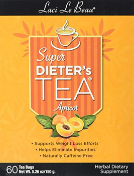Laci Le Beau Super Dieter's Tea Apricot - 60 Tea Bags Laci Le Beau Super Dieter's Tea Apricot - 60 Tea Bags