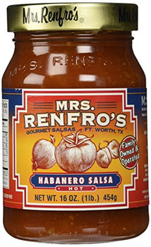 Mrs. Renfro's Habanero Salsa - Case of 6 - 16 oz.