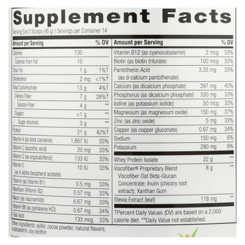 Nature's Way - Metabolic ReSet Shake Mix Chocolate - 1.4 lbs