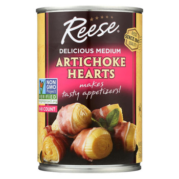 Reese Artichoke Hearts - Delicious Medium - Case of 12 - 14 oz. Reese Artichoke Hearts - Delicious Medium - Case of 12 - 14 oz.