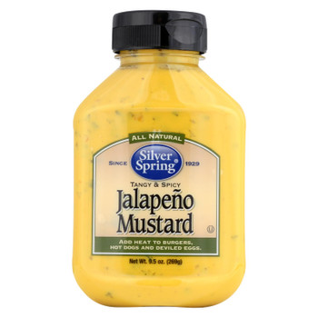 Silver Spring Squeeze - Mustard - Jalapeno - Case of 9 - 9.5 oz Silver Spring Squeeze - Mustard - Jalapeno - Case of 9 - 9.5 oz