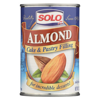 Solo Almond Filling - Case of 12 - 12.5 oz