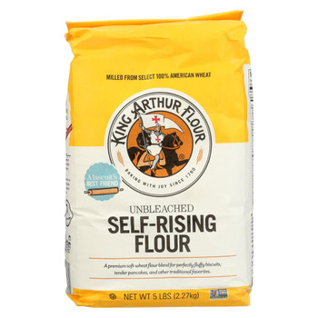 King Arthur Self Rising Flour - Case of 8 - 5 lb.