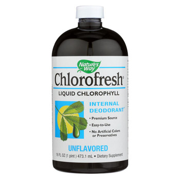 Nature's Way - Chlorofresh Liquid Chlorophyll Natural - 16 fl oz Nature's Way - Chlorofresh Liquid Chlorophyll Natural - 16 fl oz