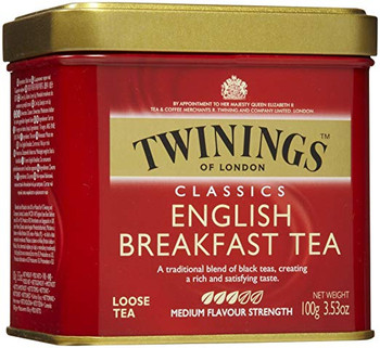 Twinings Tea - Tea Loose Eng Brkfst - CS of 6-3.53 OZ Twinings Tea - Tea Loose Eng Brkfst - CS of 6-3.53 OZ