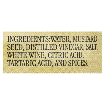 Woeber's Whole Grain Dijon Mustard - Case of 6 - 4.25 oz. Woeber's Whole Grain Dijon Mustard - Case of 6 - 4.25 oz.