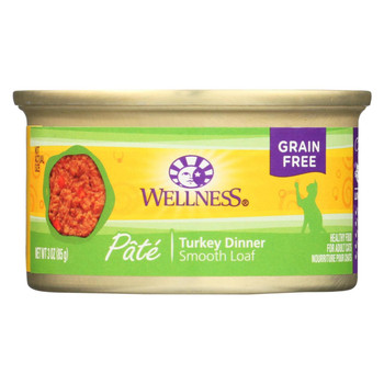 Wellness Pet Products Cat Food - Turkey Recipe - Case of 24 - 3 oz. Wellness Pet Products Cat Food - Turkey Recipe - Case of 24 - 3 oz.