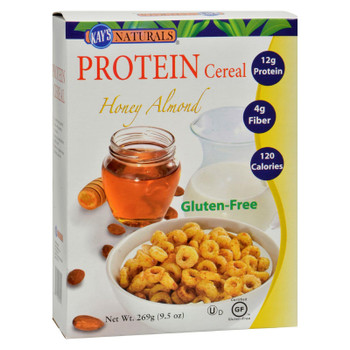 Kay's Naturals Better Balance Protein Cereal Honey Almond - 9.5 oz - Case of 6 Kay's Naturals Better Balance Protein Cereal Honey Almond - 9.5 oz - Case of 6