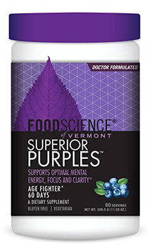 FoodScience of Vermont Superior Purples - 30 Servings FoodScience of Vermont Superior Purples - 30 Servings