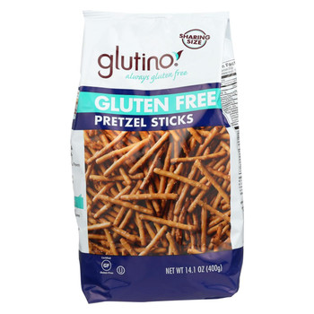 Glutino Pretzels Sticks - Case of 12 - 14.1 oz.