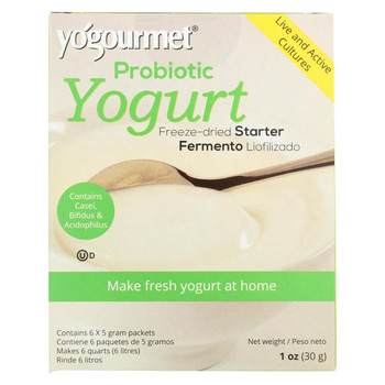 Yogourmet Yogurt Starter with Probiotics - 5 g Each / Pack of 6