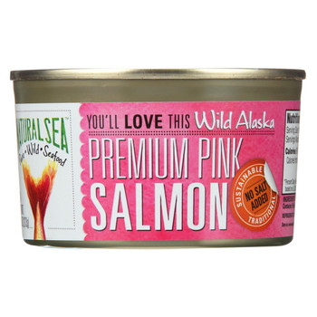 Natural Sea Wild Pink Salmon, Unsalted - 1 Each 1 - 7.5 OZ