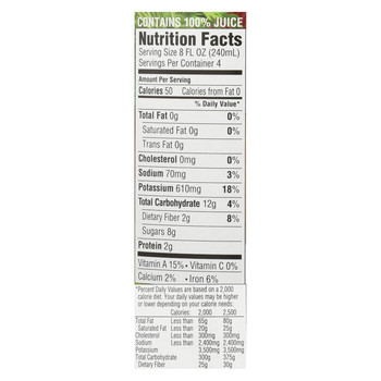 R.W. Knudsen - Very Veggie Juice - Low Sodium Organic - 32 Fl oz.