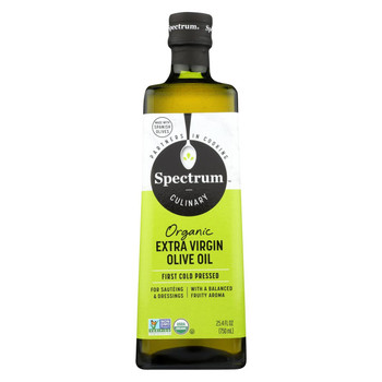 Spectrum Naturals Organic Unrefined Extra Virgin Olive Oil - 25.4 Fl oz.