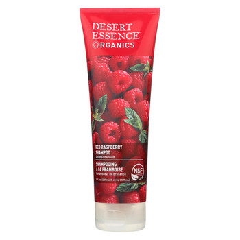 Desert Essence - Shampoo Shine for All Hair Types Red Raspberry - 8 fl oz Desert Essence - Shampoo Shine for All Hair Types Red Raspberry - 8 fl oz