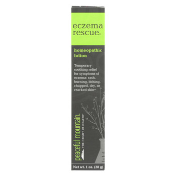 Peaceful Mountain Eczema Rescue Homeopathic Lotion - 1 oz Peaceful Mountain Eczema Rescue Homeopathic Lotion - 1 oz