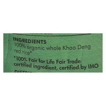 Alter Eco Americas Rice - Organic Khao Deng Ruby Red - Case of 8 - 16 oz.